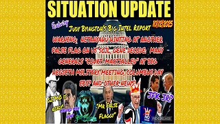 SITUATION UPDATE 10/12/25 - Judy Byington! Warning: Netanyahu Hinting At Another False Flag On Us Soil