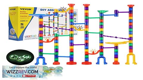 Marble Run Set 145 PCS Building STEM Toy Educational Learning Gift Review