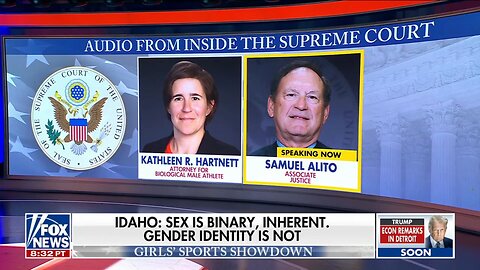 Justice Sam Alito EVISCERATED Attorney's Argument For A Transgender Male Competing In Girl's Sports