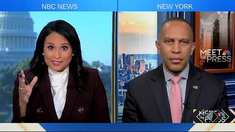 NBC CALLS OUT Hakeem Jeffries Over Gov’t Shutdown