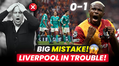 Liverpool 0-1 Galatasaray | Slot’s Tactics Backfire! Full Breakdown