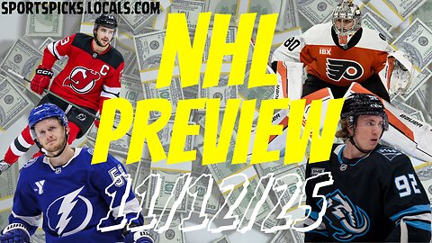 NHL Betting Preview - 11/12/25