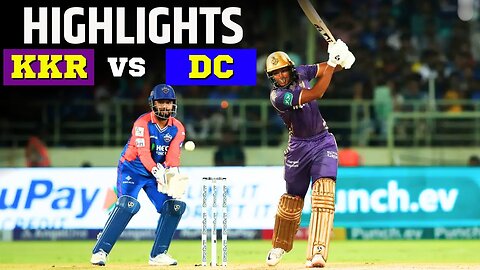 M16: DC vs KKR – Match Highlights