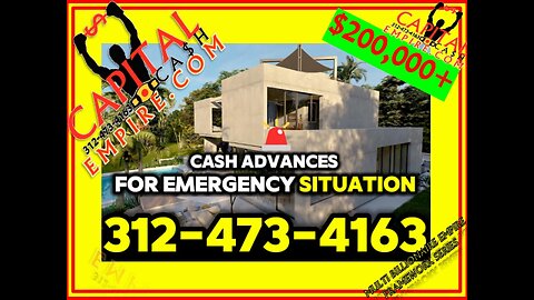 NEED EMERGENCY MONEY? MERCHANT CASH ADVANCE Get the Least Damaging of the WORST BUSINESS LOANS!