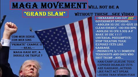 MAGA MOVEMENT GRAND SLAM-BY SWANAMOE