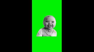 Laughing Baby Meme | Green Screen #laughingbaby #ai #meme #laughing #fyp