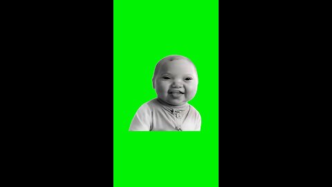Laughing Baby Meme | Green Screen #laughingbaby #ai #meme #laughing #fyp