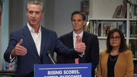 Gavin Newsome is ridiculous.