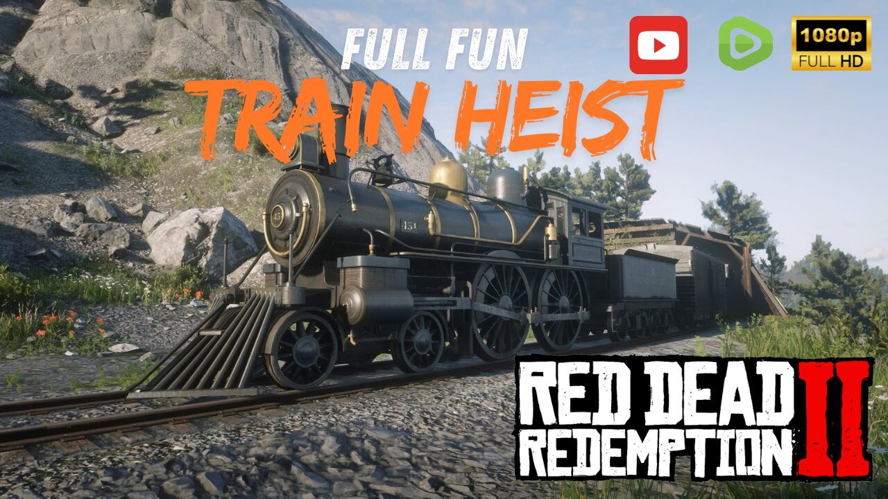 Epic Train Heist in the Wild West! Can I Escape the Law?