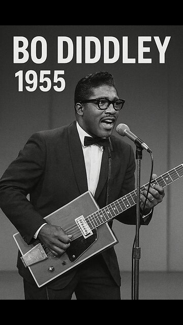 Highlights of Bo Diddley — “Bo Diddley” (1955) Ed Sullivan Show Historic Rock ’n’ Roll Moment