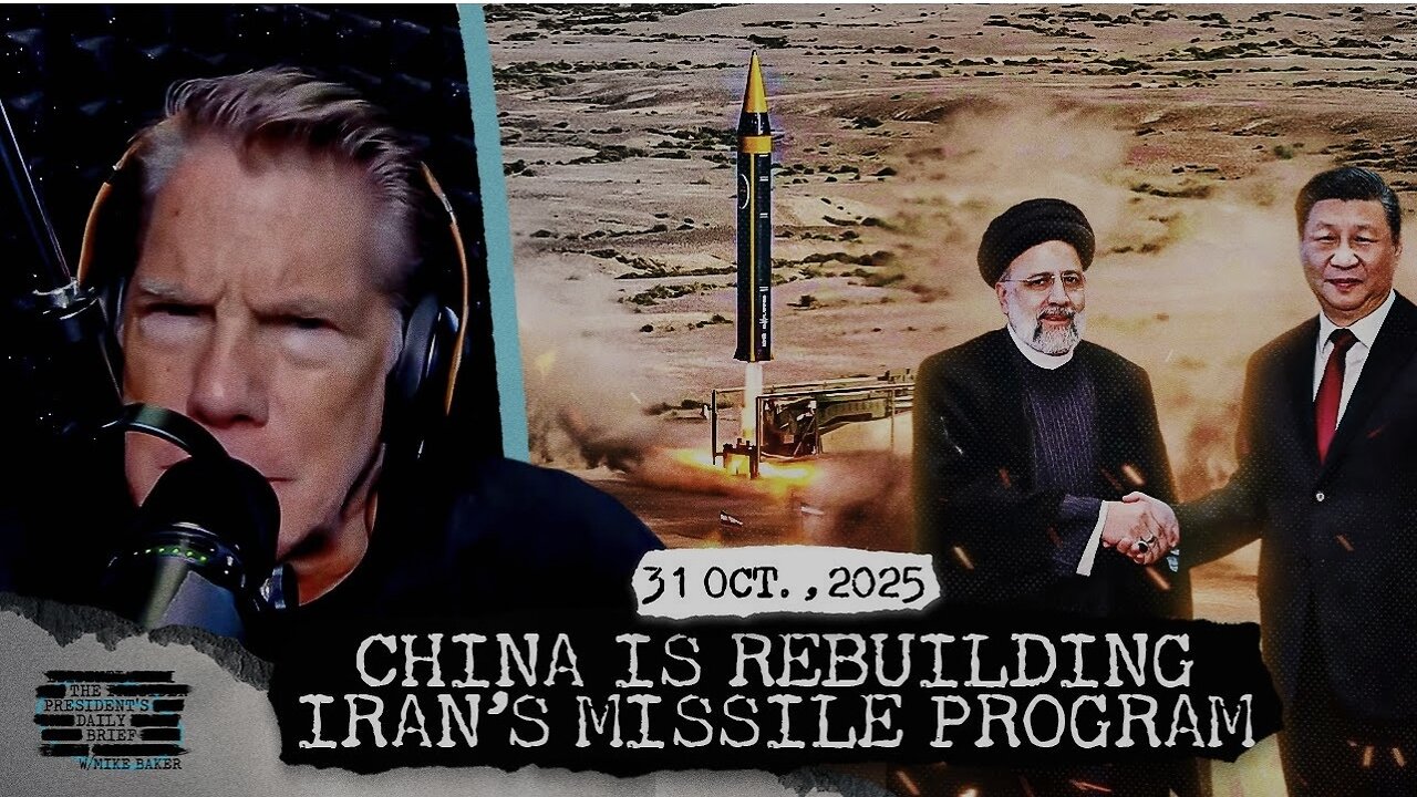 INTELLIGENCE REPORT: China Is Rebuilding Iran’s Missile Program & U.S. Pushes Arab-Led Gaza Force