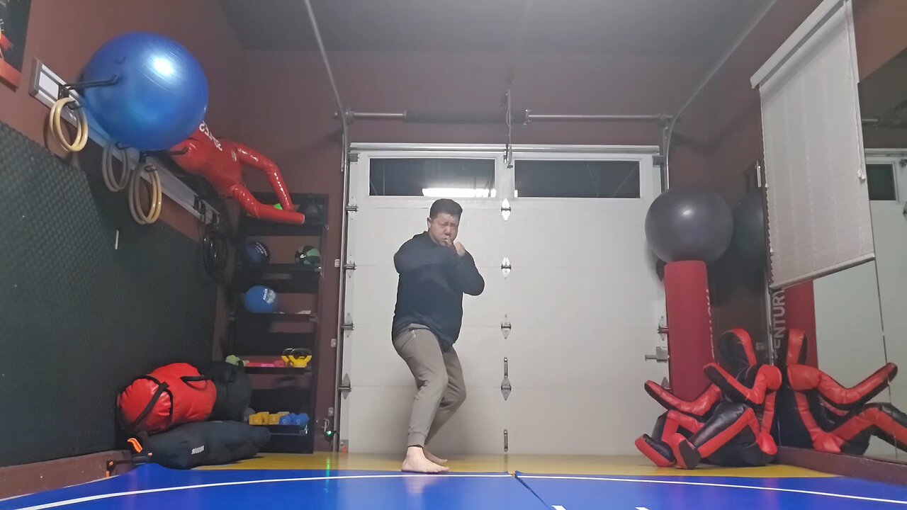 WTD Sliding Axe Kick to Crescento Kick sequential
