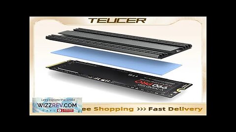 TEUCER M.2 SSD Heatsink M2 2280 Solid State Hard Disk Aluminum Heatsink Review