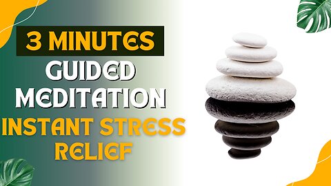 3-Minute Guided Meditation for Instant Stress Relief 🧘‍♀️