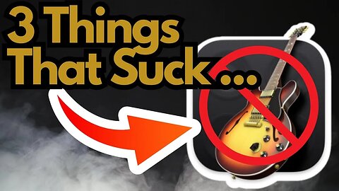3 Things I DONT Like About GarageBand