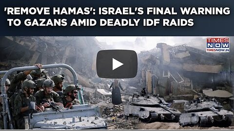 Israel's Final Hostage Warning Amid IDF Fierce Gaza Raids