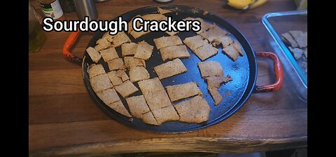 Sourdough Crackers