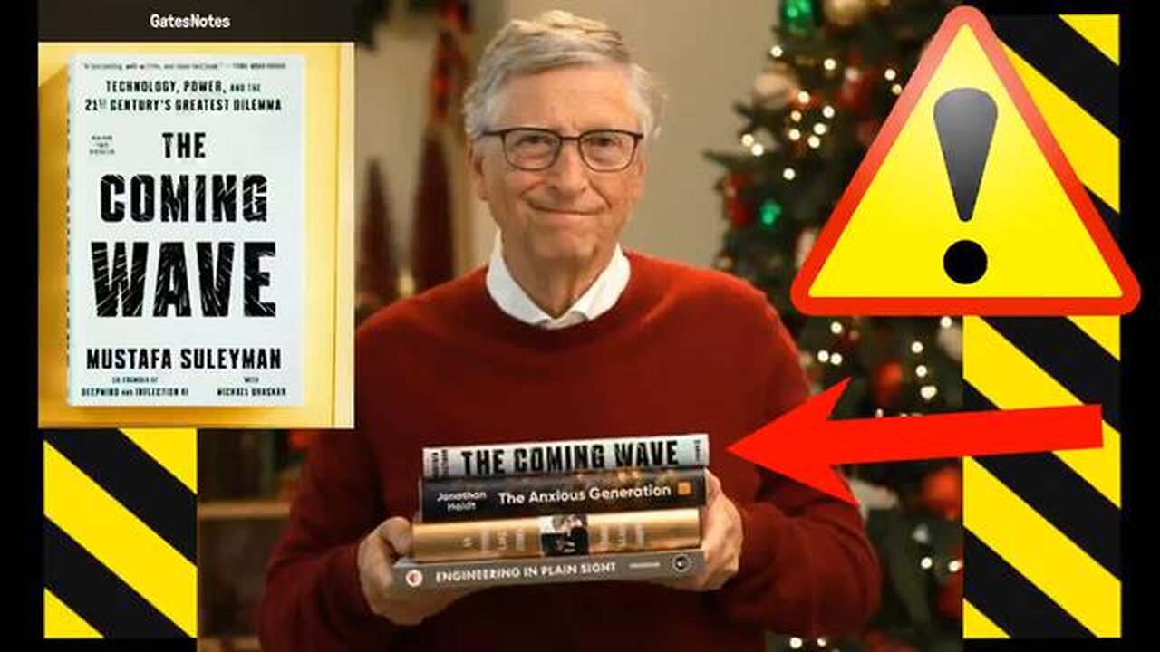 ⚠️GATES NOTES - Bill Gates the evil super villain details the dangers of AI in this book review..