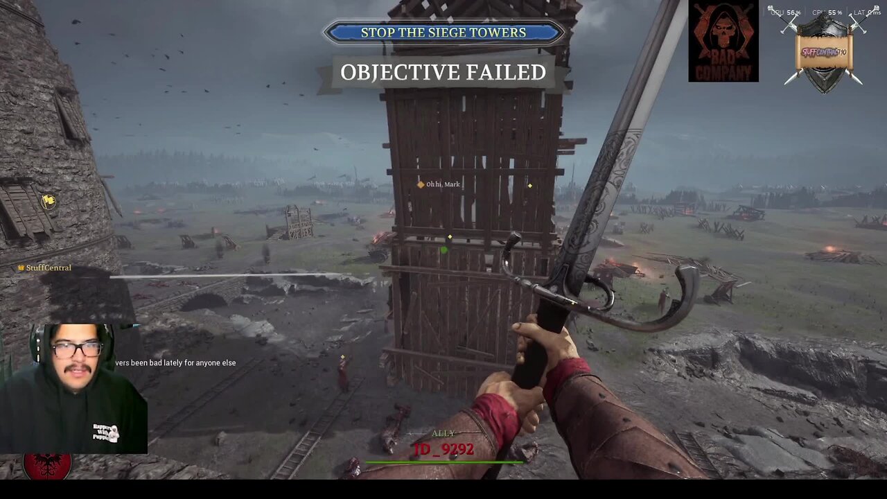 Mark's Behind the wall