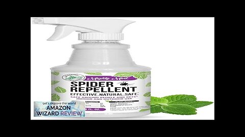 Mighty Mint 16oz Spider Repellent Peppermint Oil Natural Spray Review