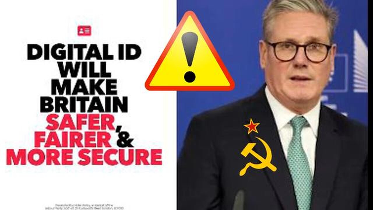 🚨UK - THIS RETARDED NIGGER WHO NEEDS HIS HEAD SPLIT OPEN WITH A GOLF CLUB SAYS NO DIGI ID, NO JOB!