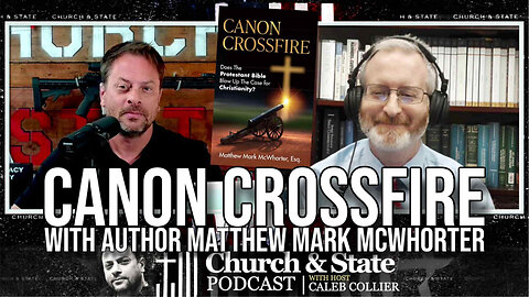 Canon Crossfire with author Matthew Mark McWhorter