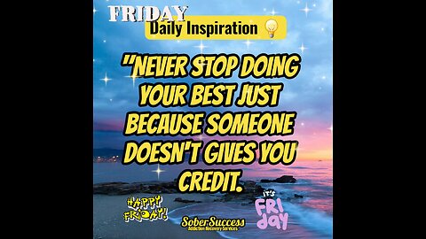 🗣NEVER Stop Doing Your Best‼️💪#DailyInspiration #MorningQuote #SoberCoach #Quotes