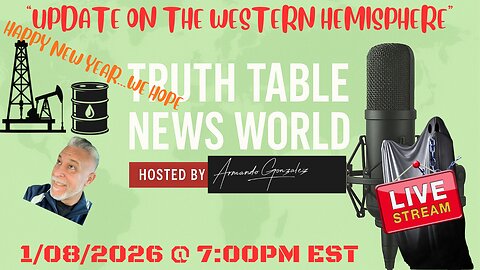 "UPDATE ON THE WESTERN HEMISPHERE" HAPPY NEW YEAR....WE HOPE.