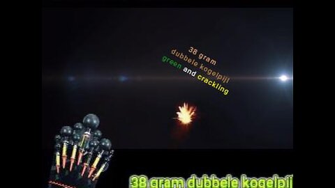 Titanium - Air Strikes - Vuurpijlen Pakket - 38 Gram Dubbele Kogelpijl - Vuurpijl