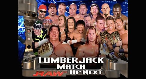 Triple H vs Chris Jericho - Lumberjack Match (Full Match)