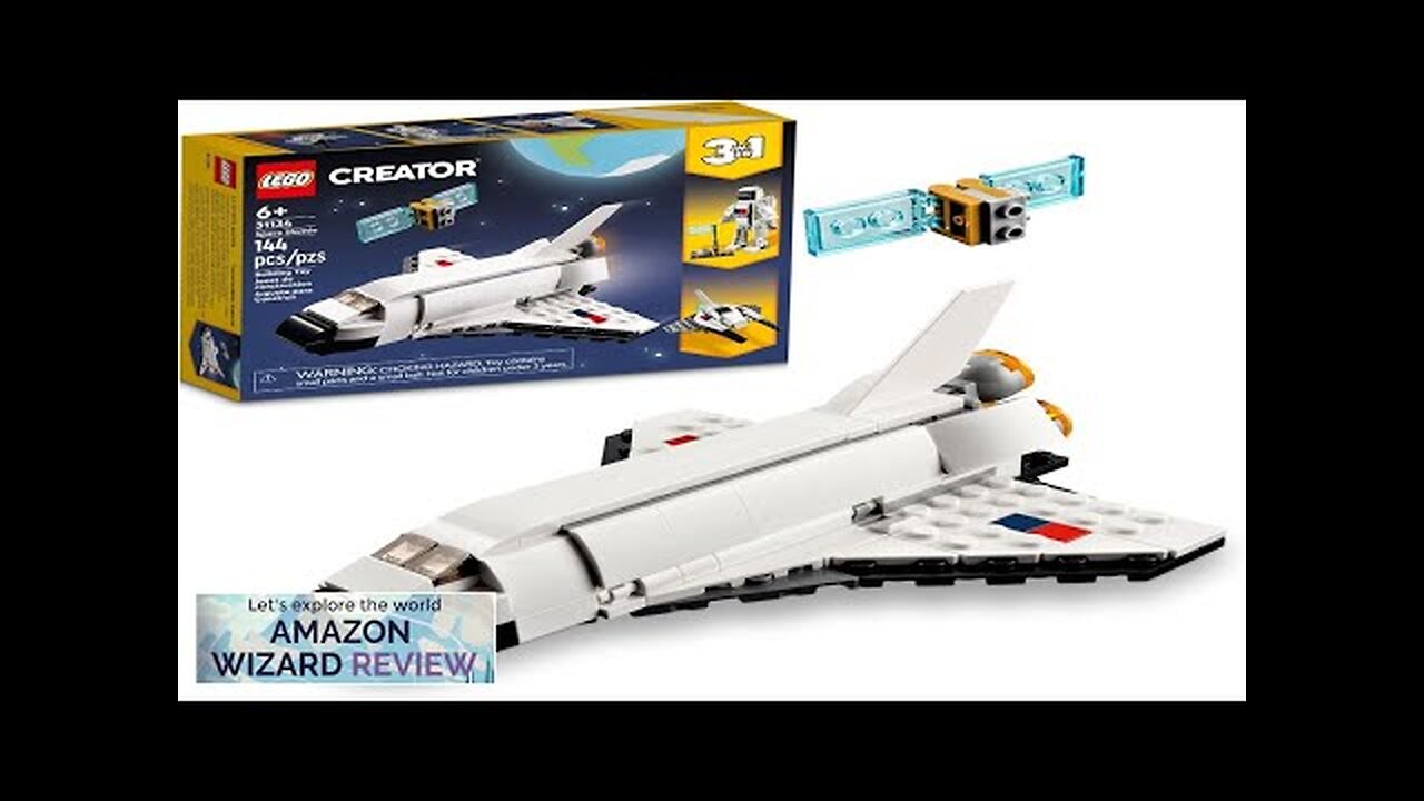 LEGO Creator 3 in 1 Space Shuttle Building Toy for Kids Creative Review