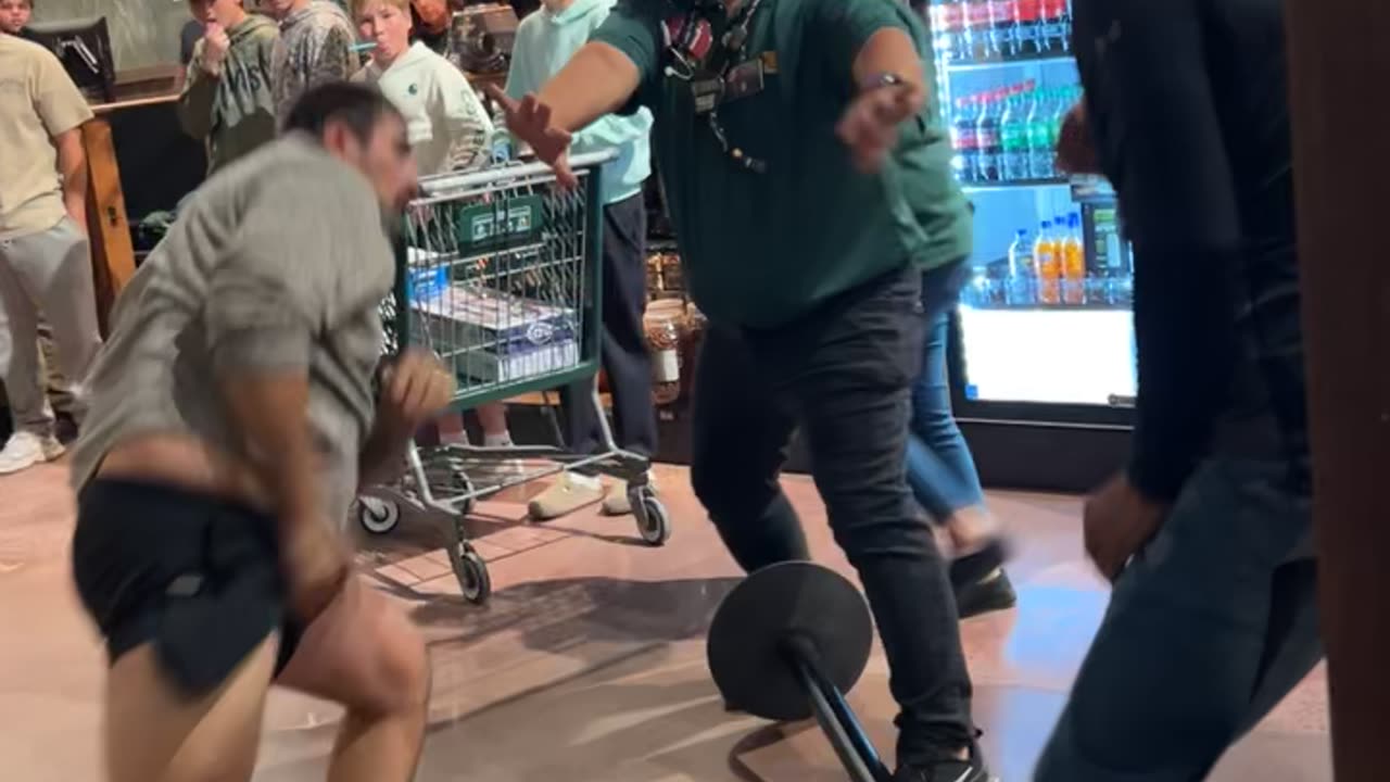 Brawl Breaks Out At Bass Pro Shop