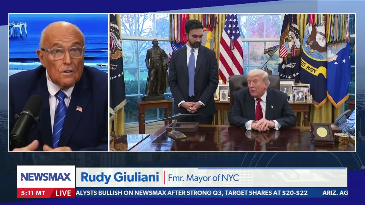 ⚡ Rudy Giuliani's concerns about NYC Mayor-elect, Zohran Mamdani