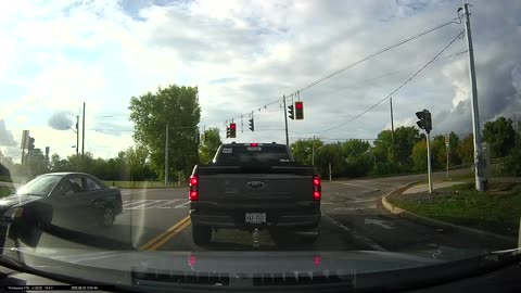 Peg Leg Burnout Covers Car In Debris