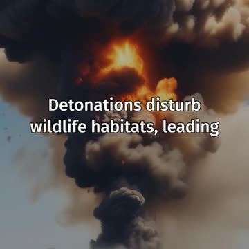 How Unexploded Bombs Cause Environmental Damage and Climate Change Worsens It