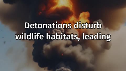 How Unexploded Bombs Cause Environmental Damage and Climate Change Worsens It