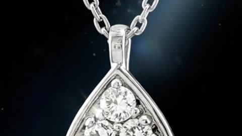 NECKLACE PT850PLATINUM DIAMOND