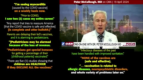 Doctors alarmed parents are delaying vaccines for children because of a loss of revenue, McCullough