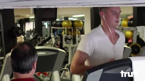 Impractical Jokers - Joe Creeps Out Everyone at the Gym