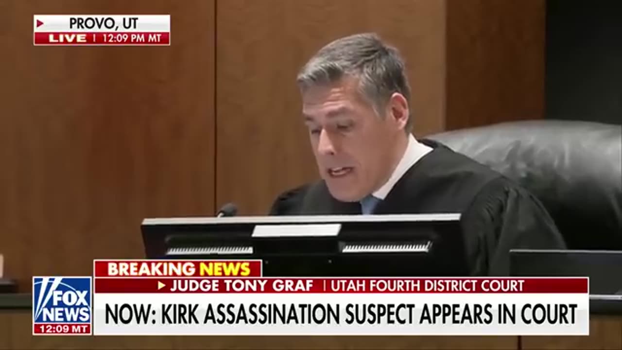 BREAKING_ Smiling accused Charlie Kirk killer appears in court