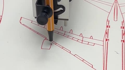 🤯✨ Watch This Airbus Come to Life with a Plotter! | FeedMyCuriosity