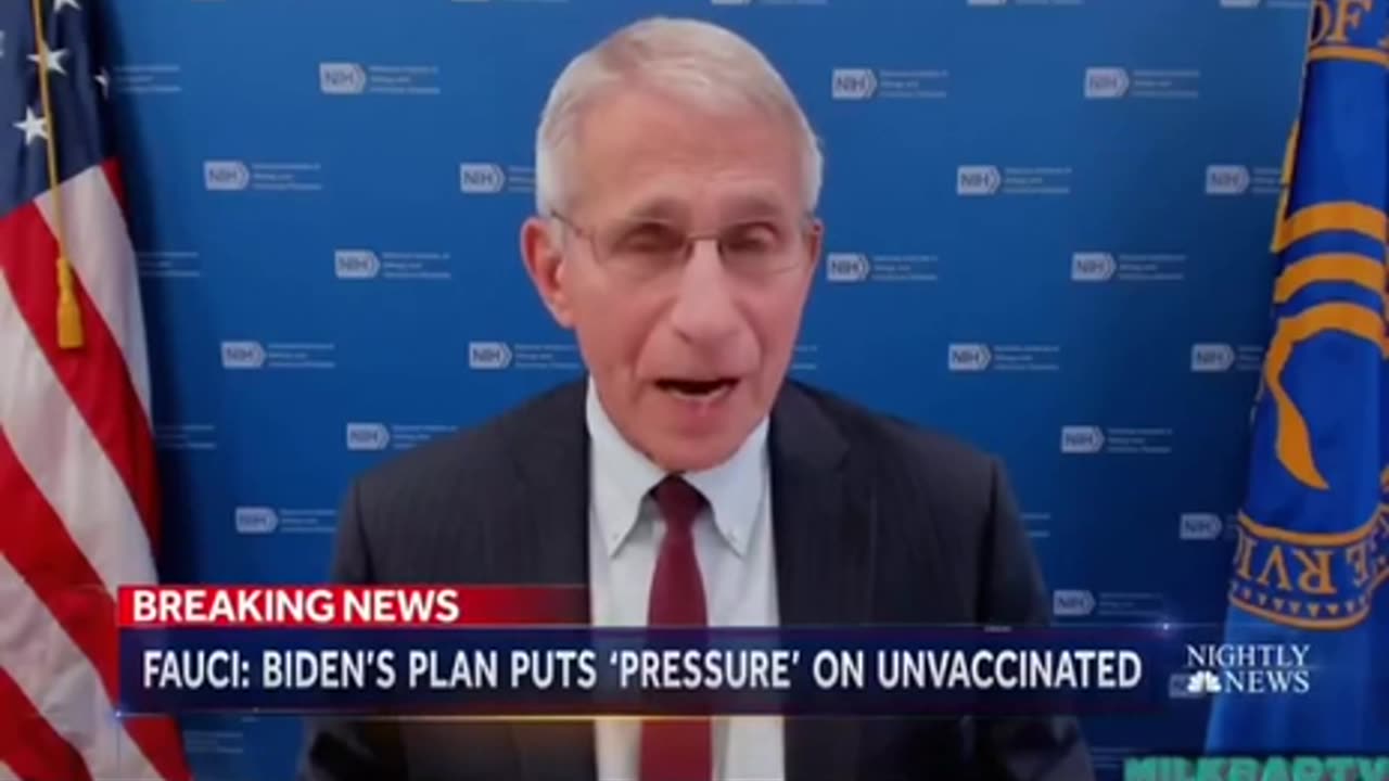 Fauci in 2021 - threats, intimidation, and coercion all breach the Nuremberg Code