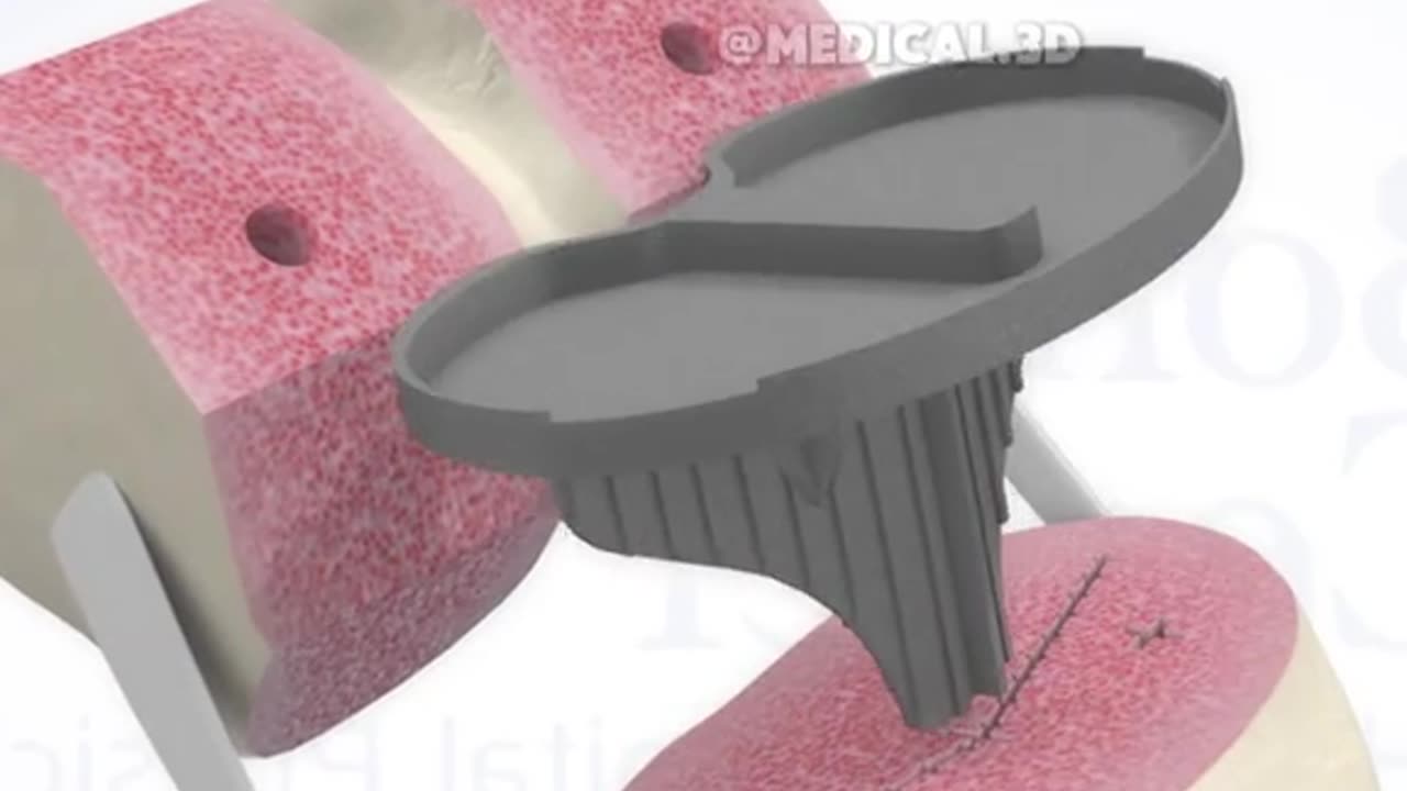 Total Knee Replacement Surgery (3D Animation)