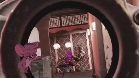 💥😂 Got the final shot in Siege… enemy goes flying like he slipped on a banana! 🍌