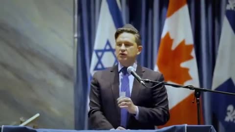 Pierre Poilievre - Canada gets the next Zionist cocksucker after Trudeau the Zionist cocksucker