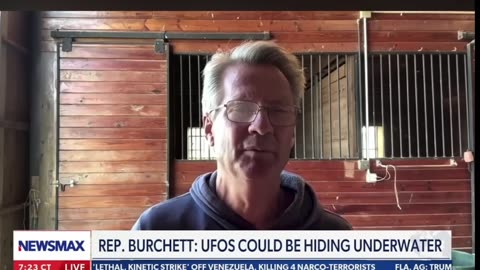 Tim Burchett talks about Aliens in the ocean again