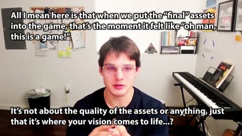 We made a narrative dating sim for Brackeys game jam... pretty rough, but we did it