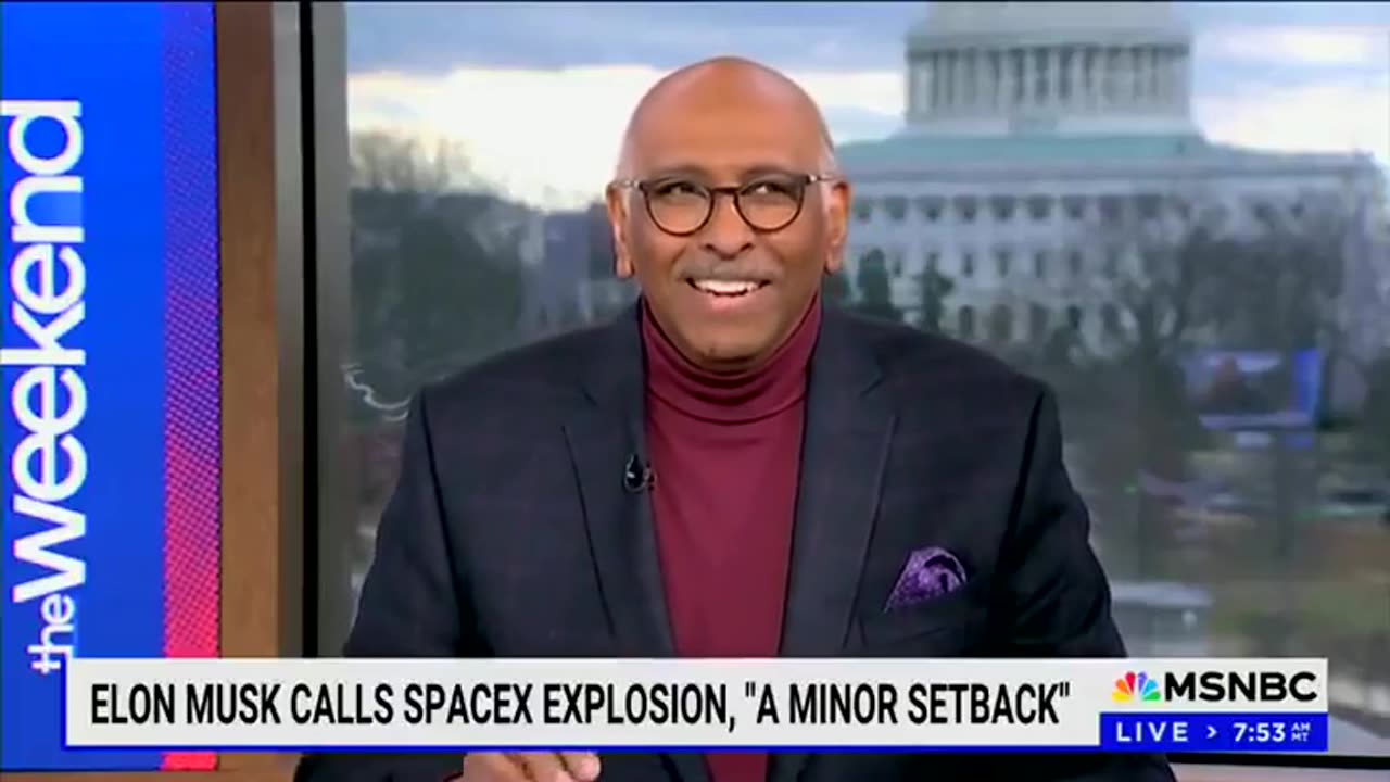 MSNBC Hosts Mock Elon Musk Over SpaceX Rocket Explosion: 'You're Failing Right Now'