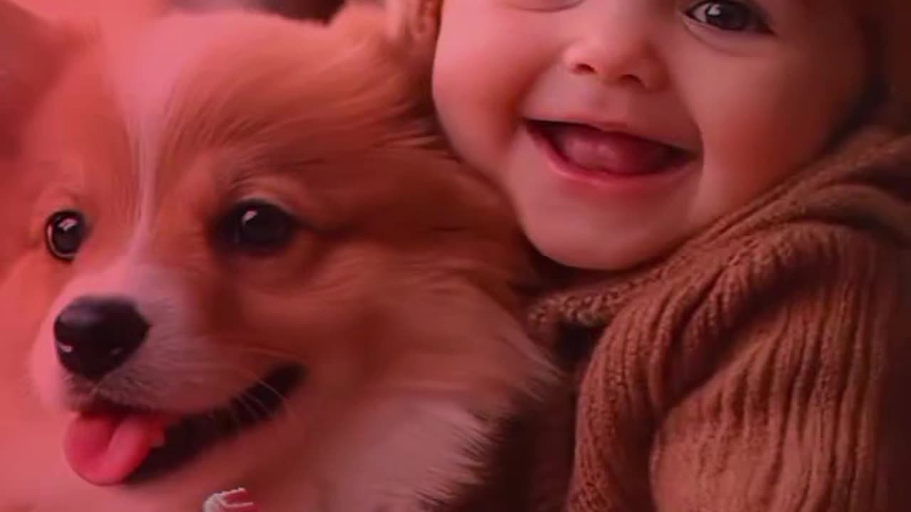 Love ❤😘between animal and girl