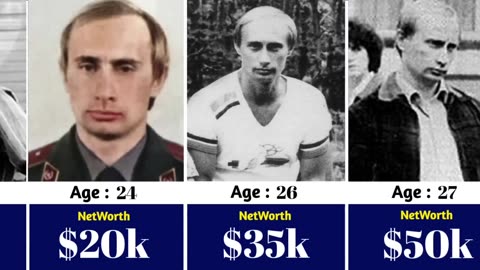 Vladimir Putin Networth Evolution From 1952 To 2024 🤯